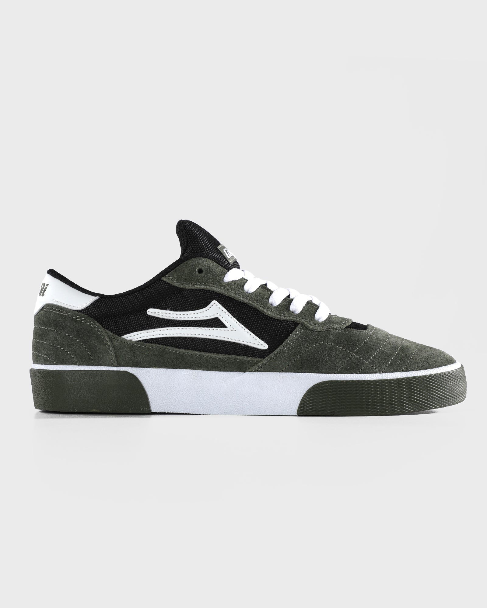 lakai-cambridge-covert-green-black-white-skateschuh image 1