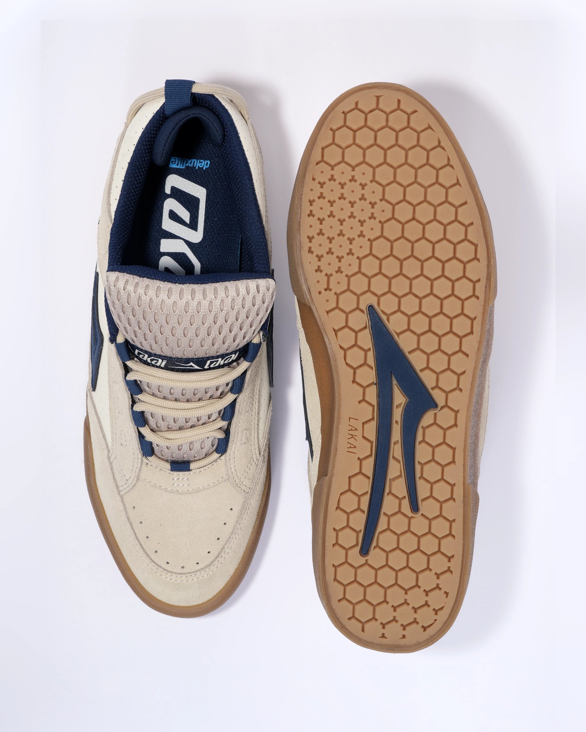 lakai-aran-whisper-white-suede-skateschuh image 3