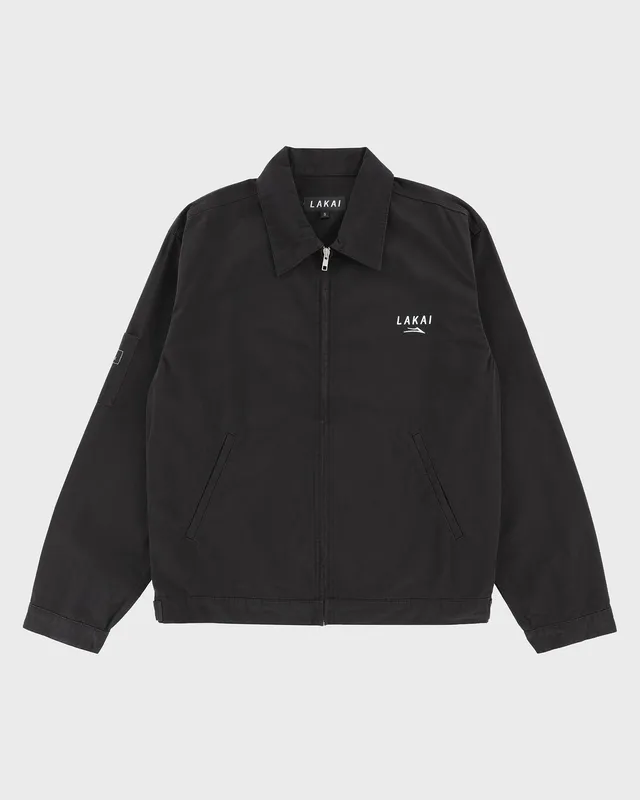lakai-lightweight-work-jacket-black-arbeitsjacke image 1