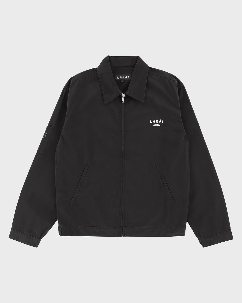 lakai-lightweight-work-jacket-black-arbeitsjacke image 1