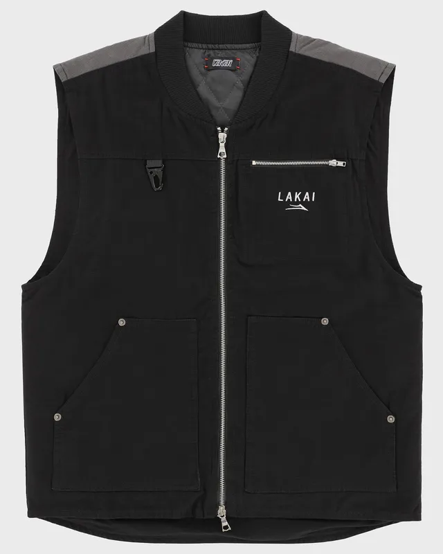 lakai-ripstop-utility-vest-leichte-baumwoll-weste-mit-taschen image 1