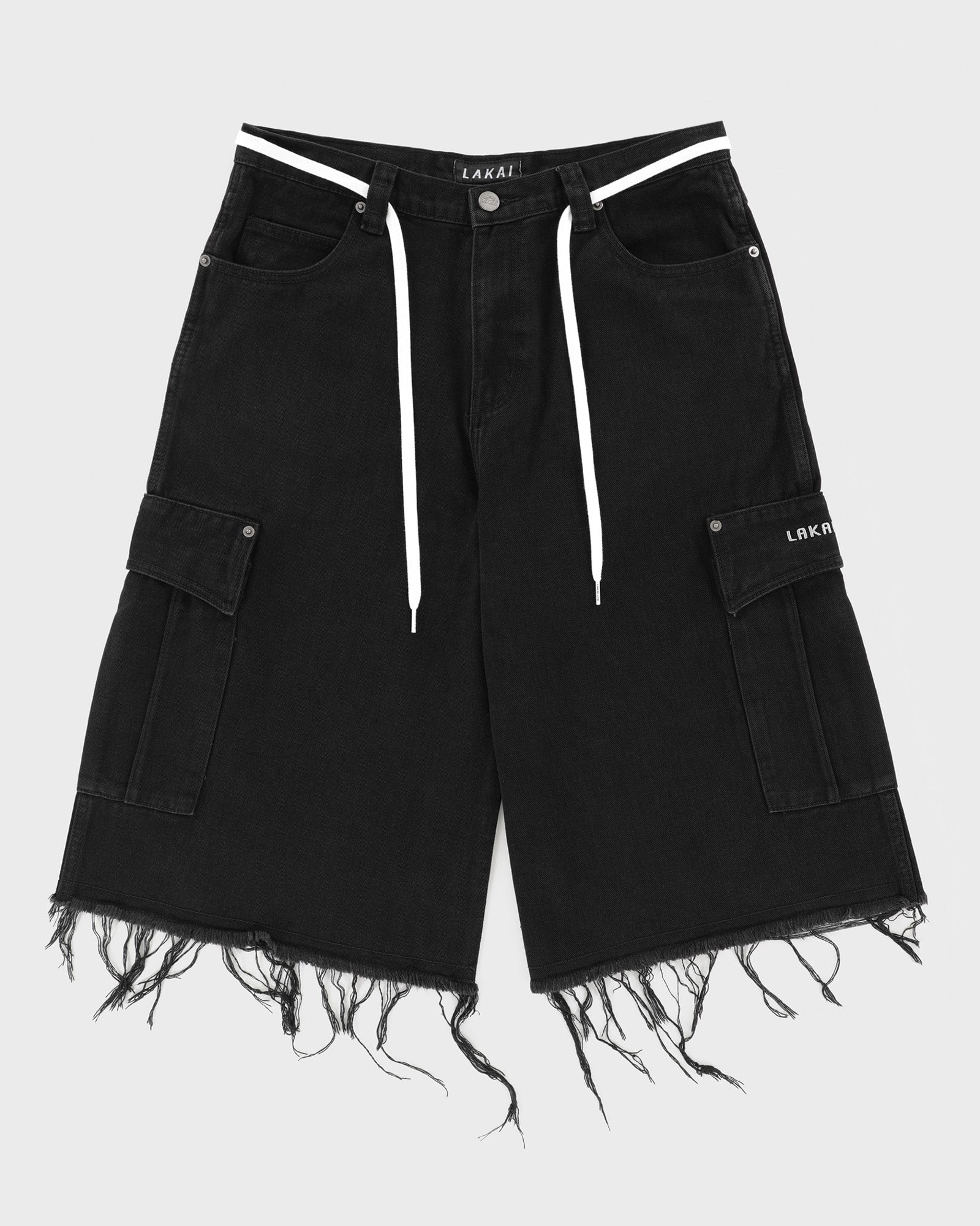 lakai-cargo-jumbo-jort-black image 1