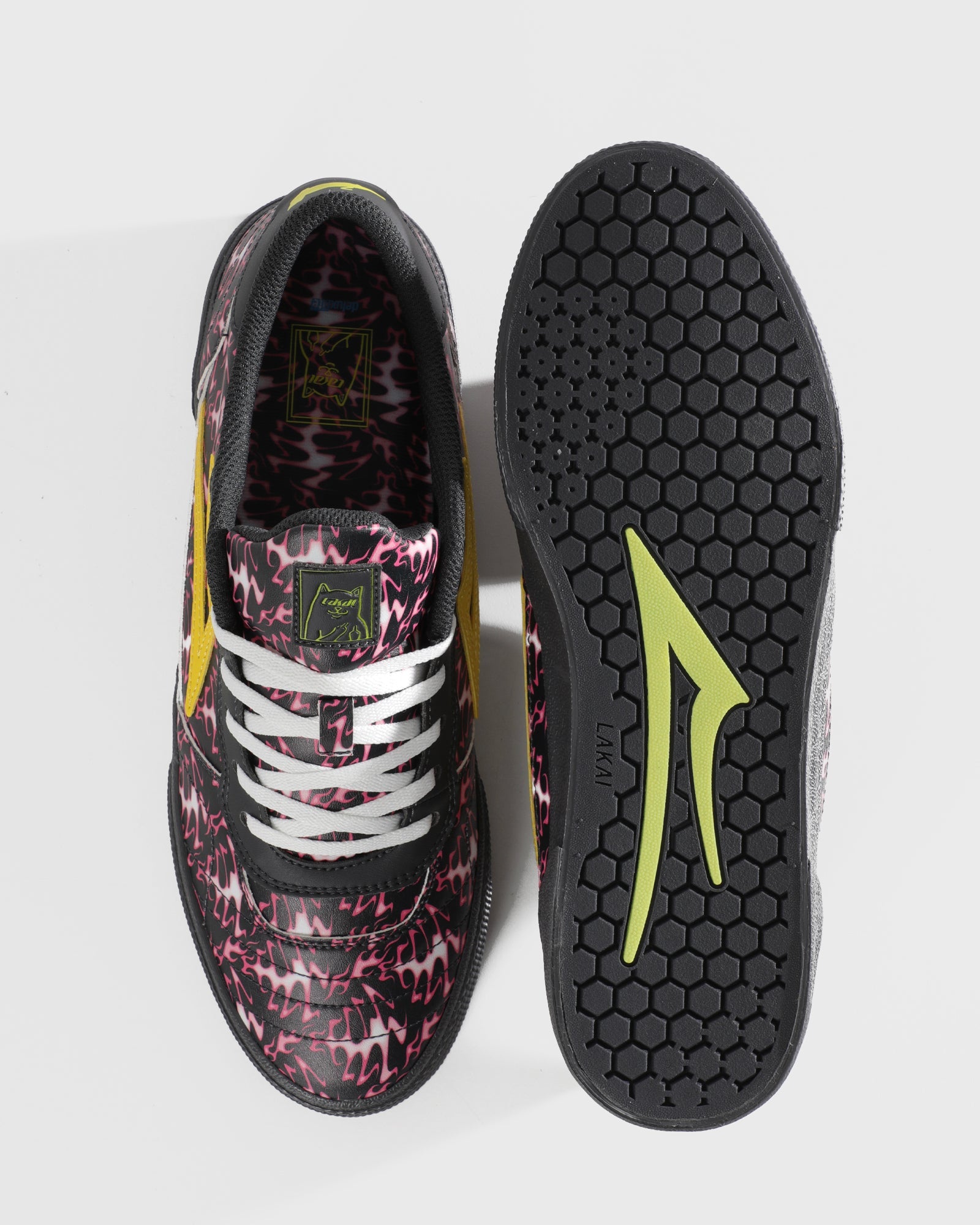 lakai-cambridge-skate-schuhe-lakai-x-ripndip-pink-flame image 3