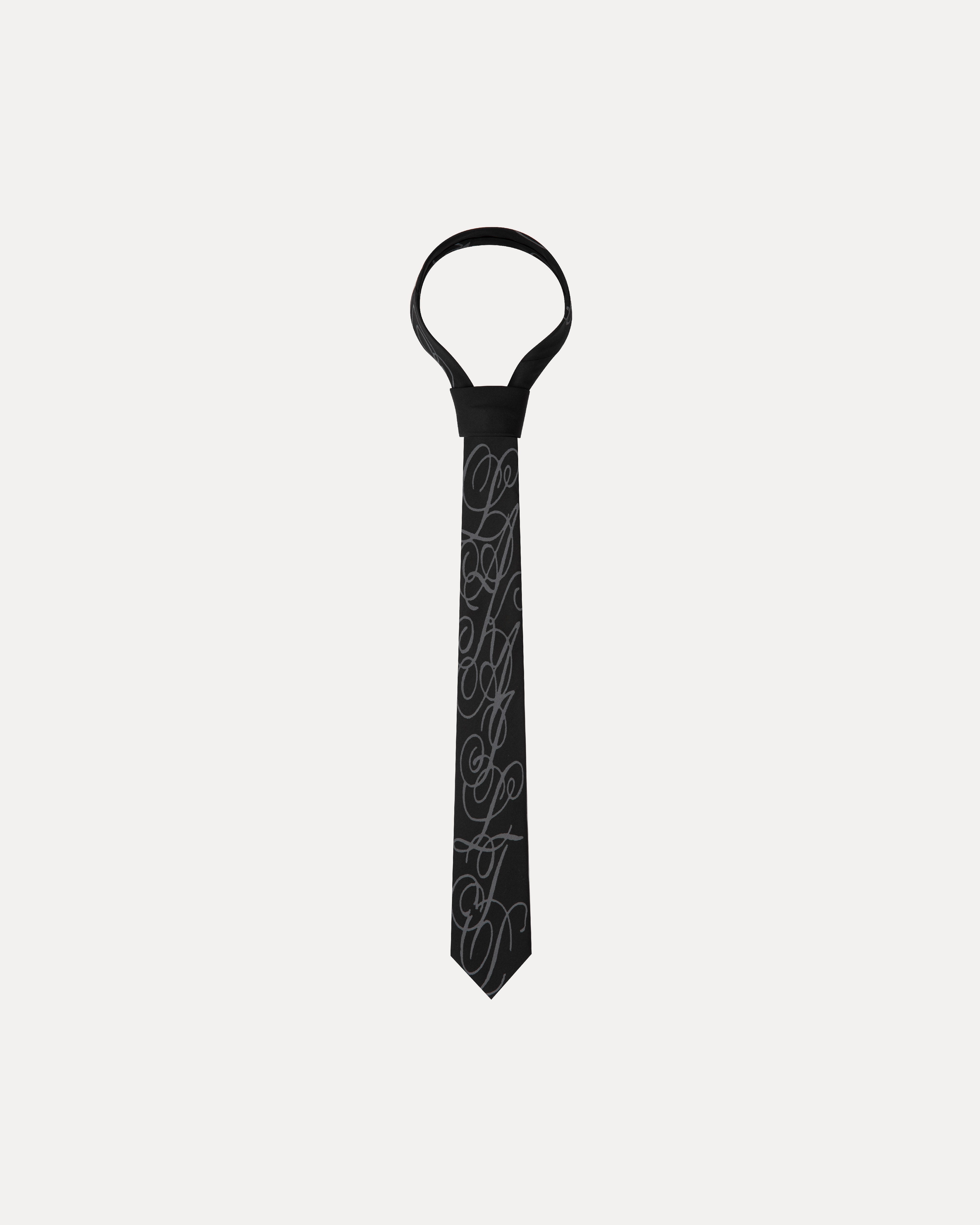 lakai-jacquard-necktie-schwarz image 1