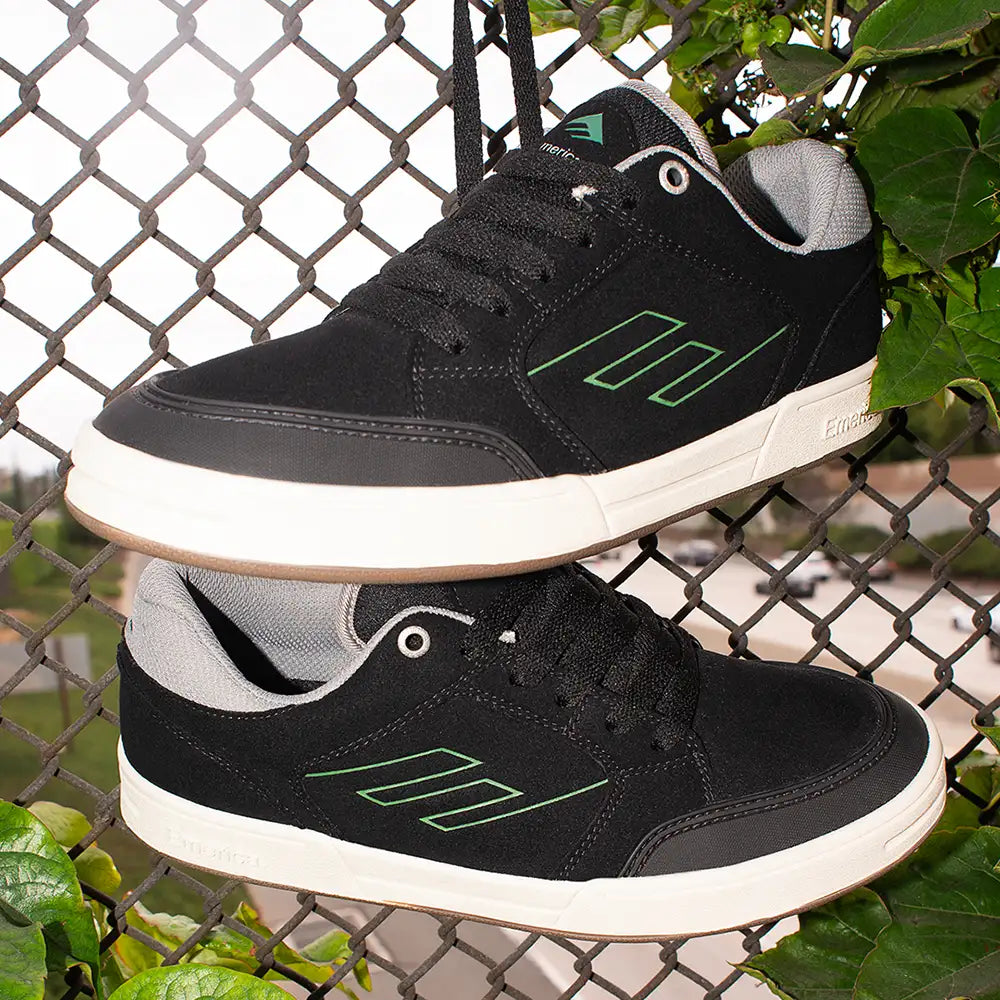emerica-heritic-skateschuh-schwarz-schwarz-gum-mit-tpr-zehenkappe-und-cupsole image 6