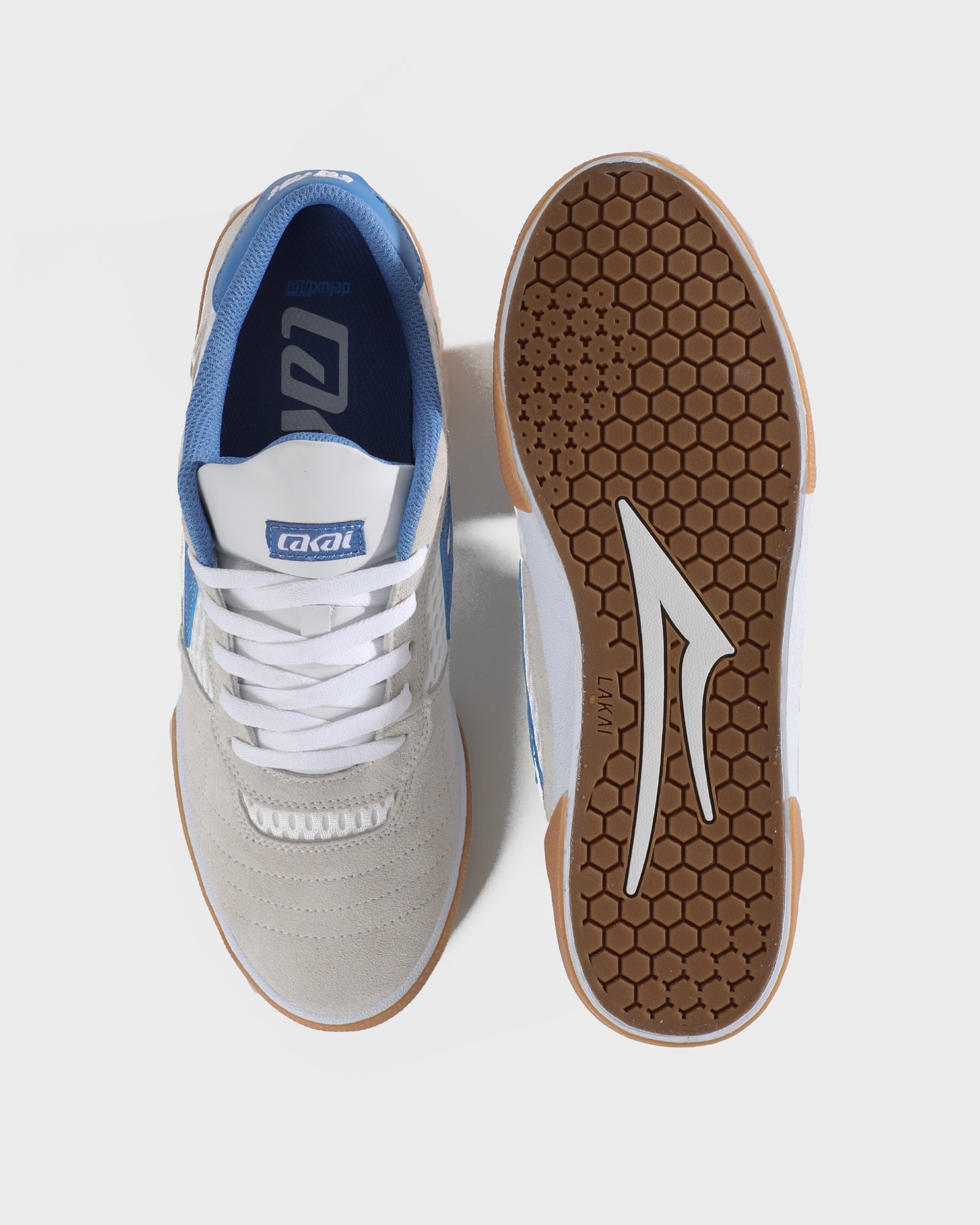 lakai-cambridge-skate-schuhe-white-suede-parisian-gum image 3