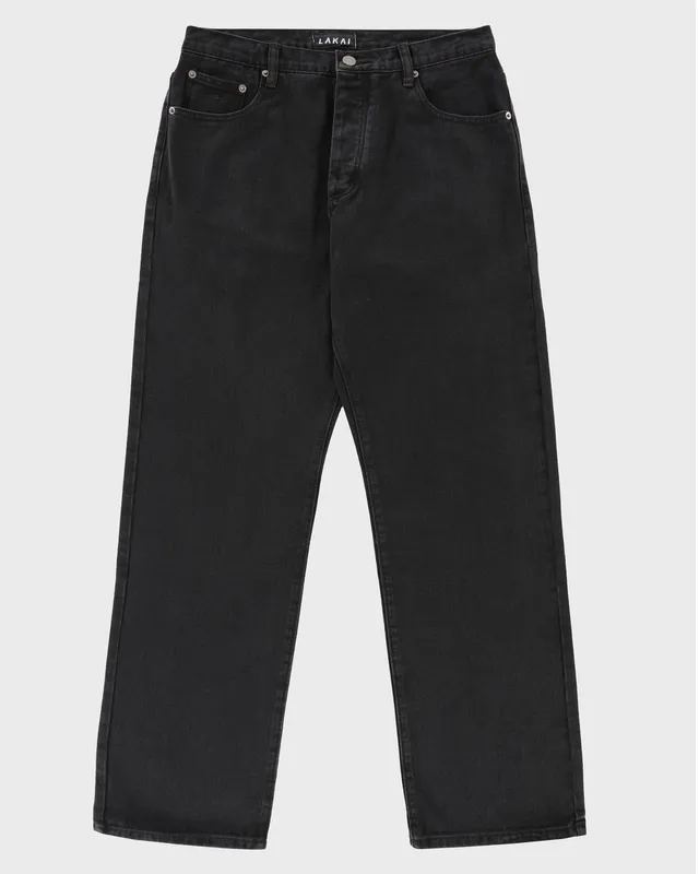 lakai-01-straight-leg-denims-black-skate-jeans image 1