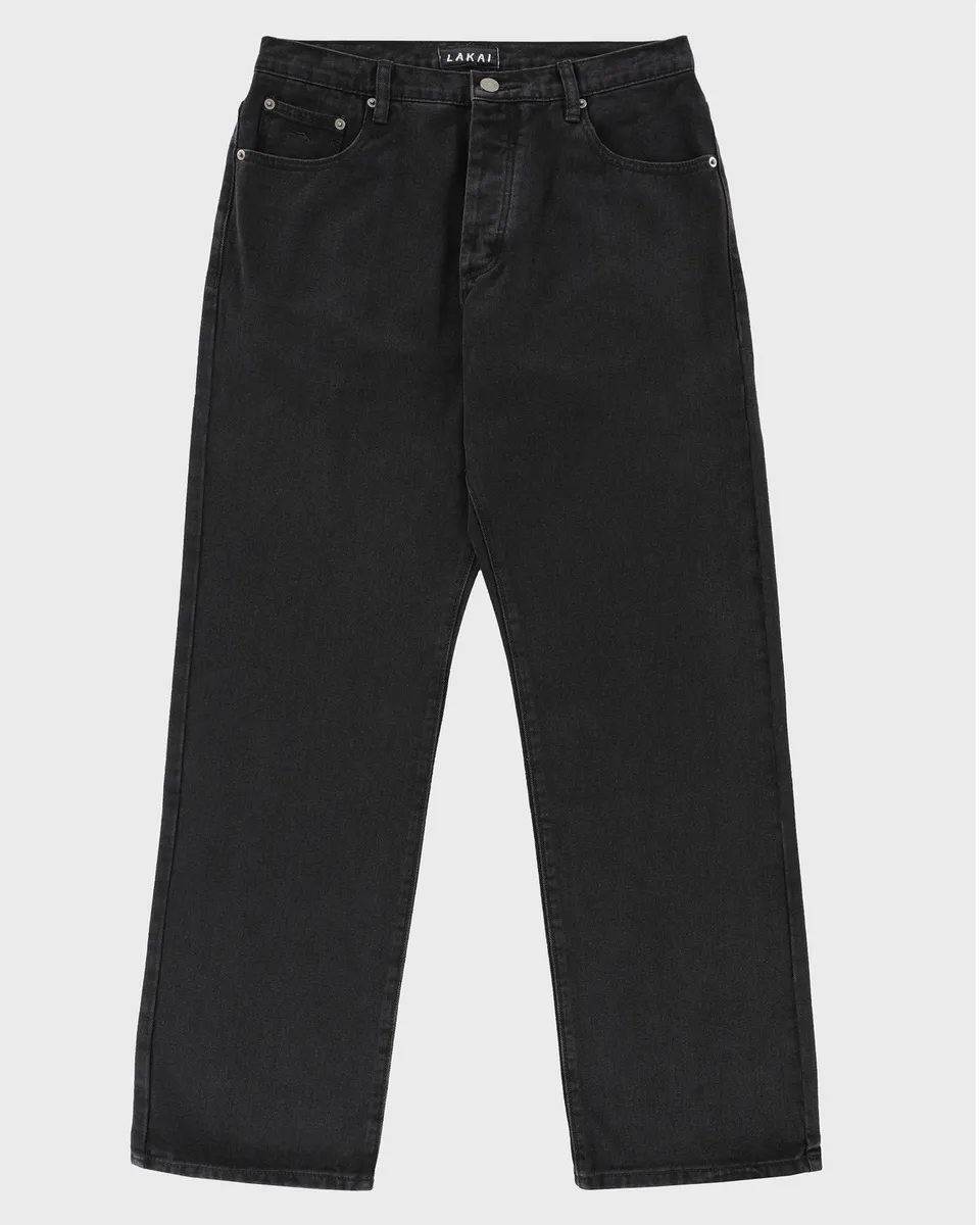 lakai-01-straight-leg-denims-black-skate-jeans image 1