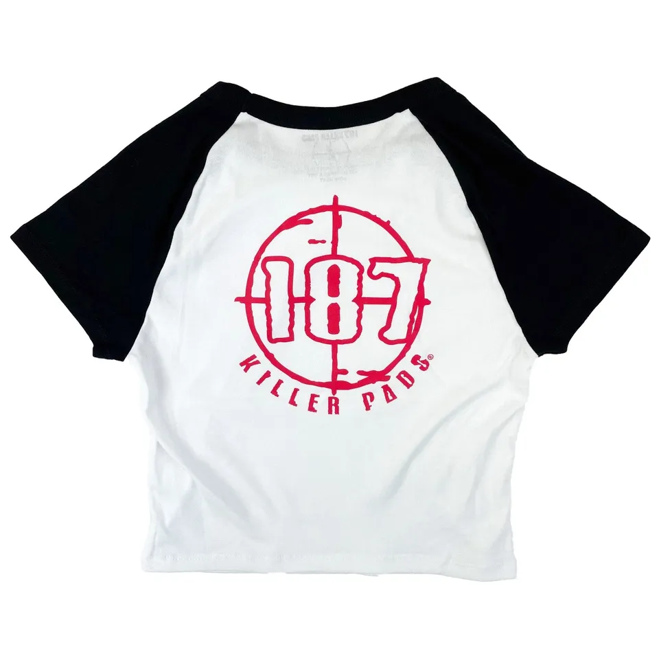 187-killer-pads-crop-scope-tee-t-shirt-wei-rot image 1