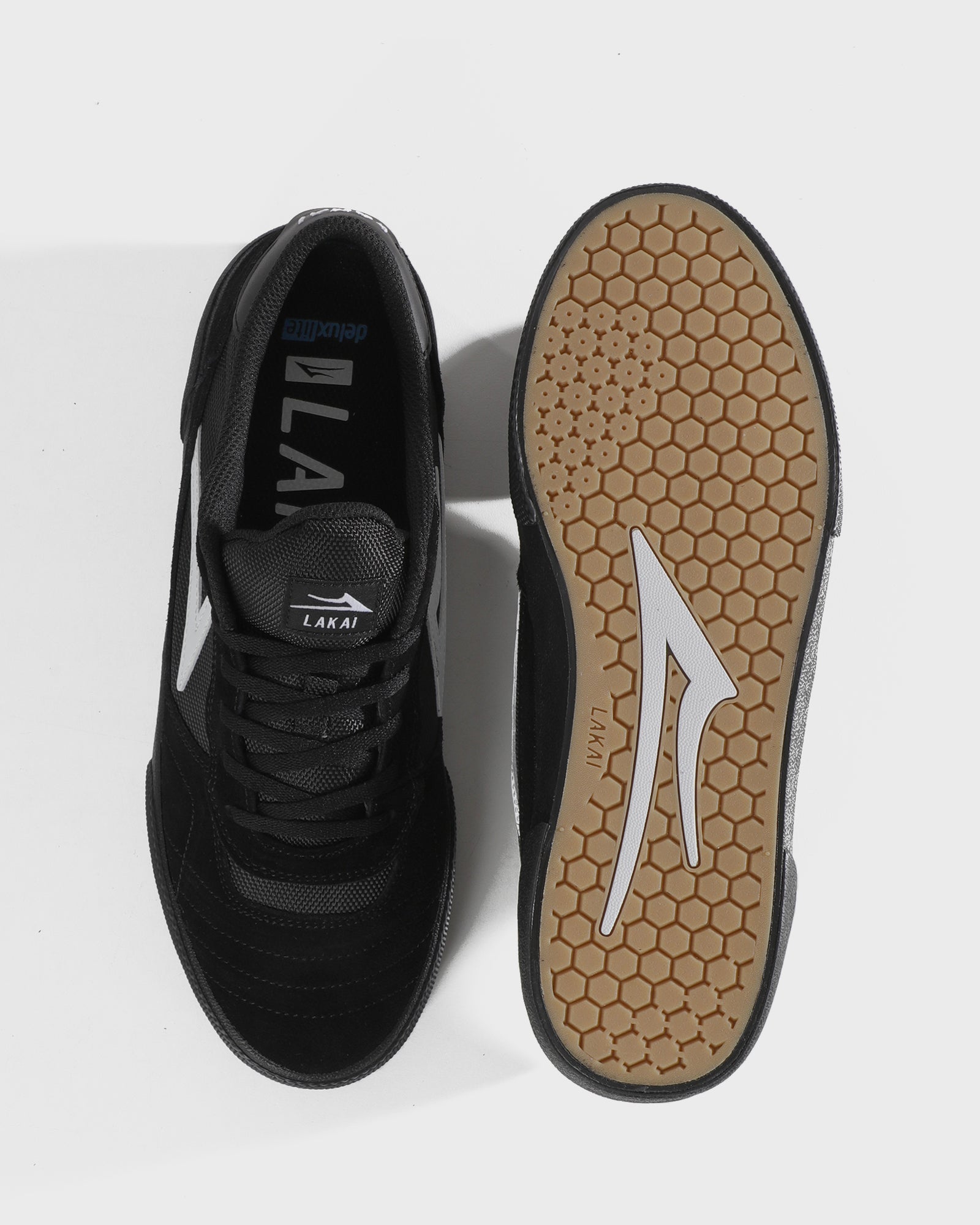 lakai-cambridge-black-suede-skate-sneaker image 3