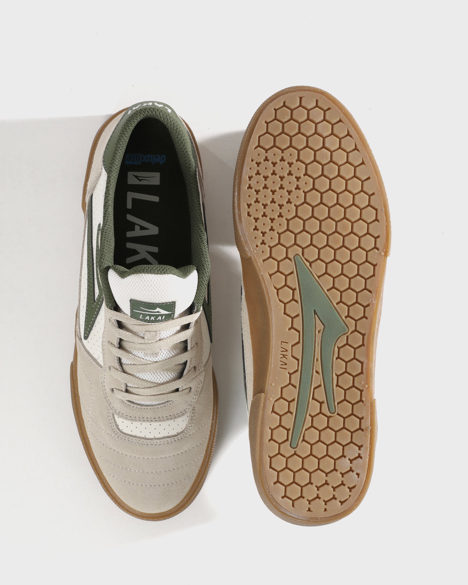 lakai-cambridge-cream-suede-vulc-skate-schuh image 3