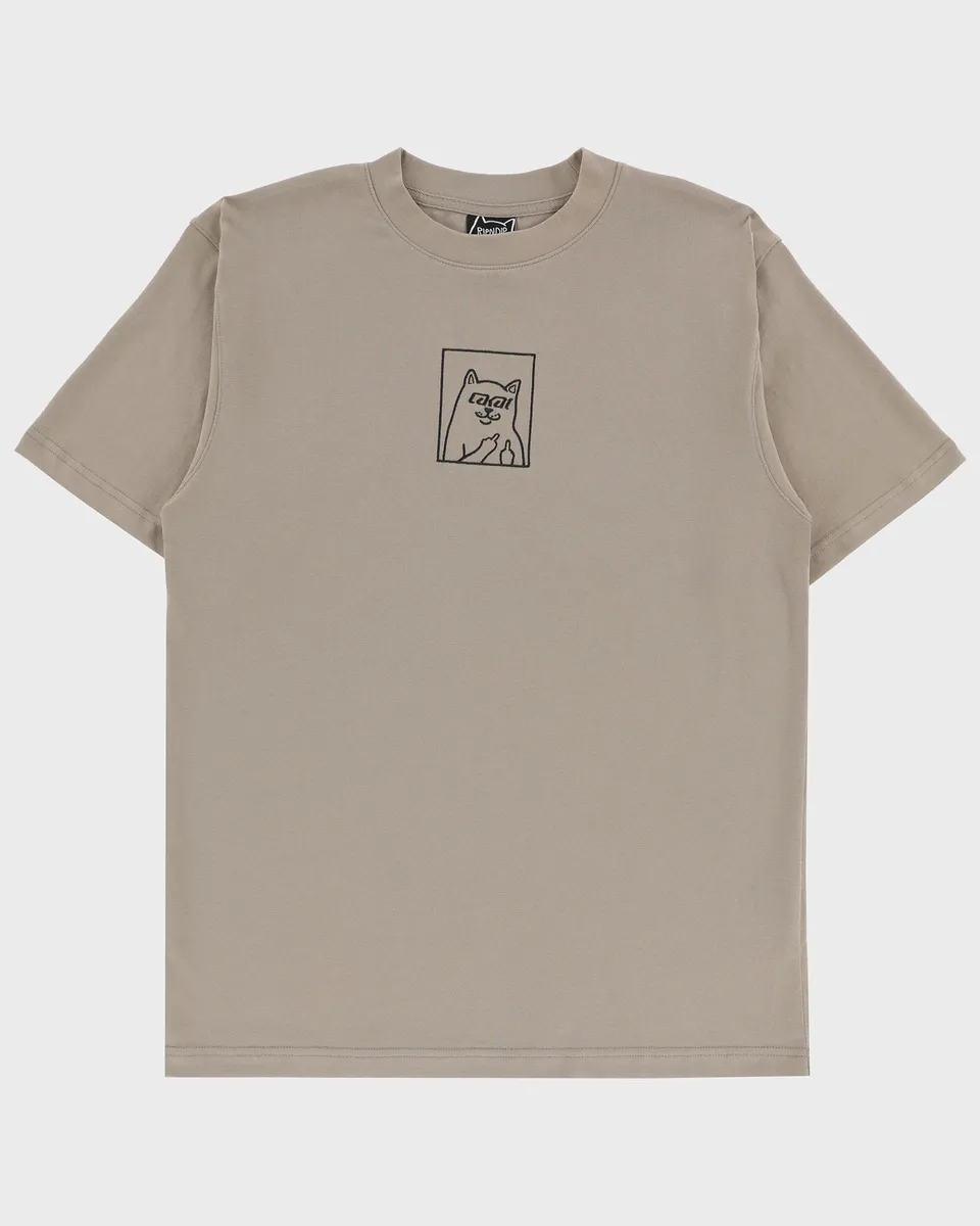 lakai-x-ripndip-lord-nerm-ss-tee-grau image 1