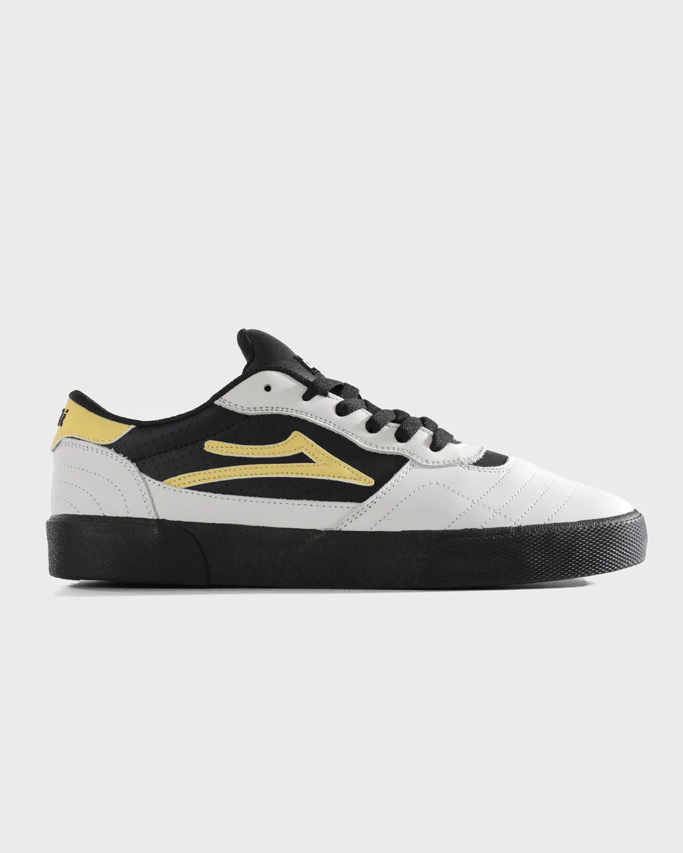 lakai-cambridge-skate-schuhe-white-banana-black image 1