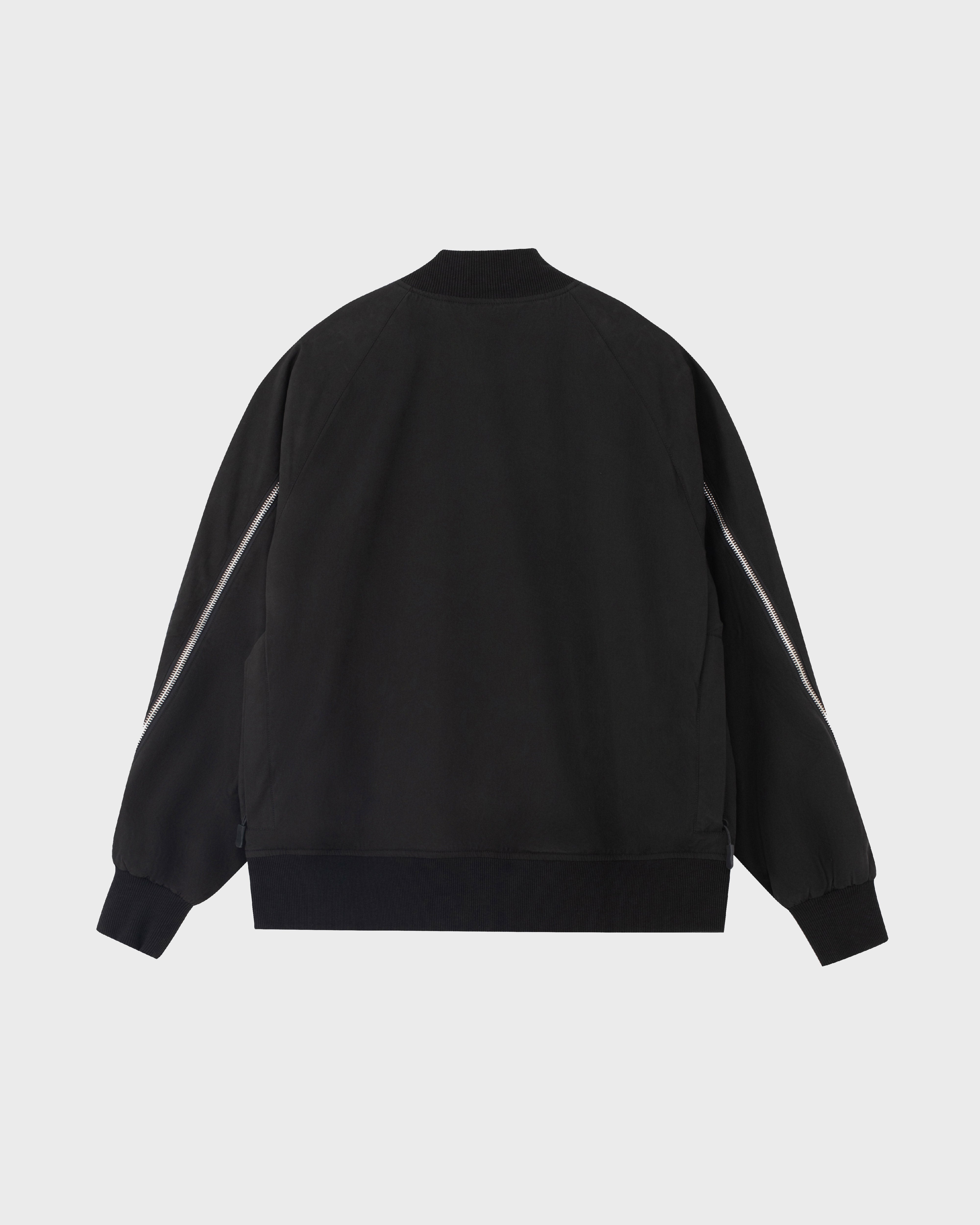lakai-slashed-zip-bomber-jacke-black image 2