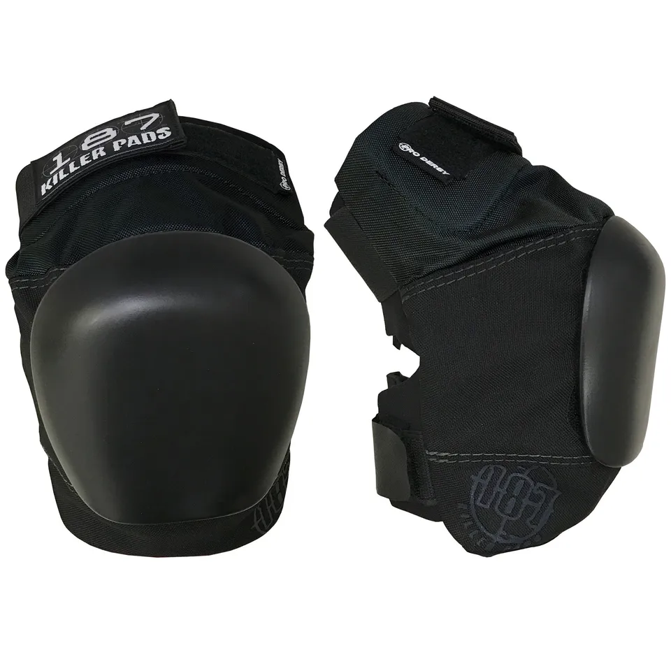 187-killer-pads-pro-derby-knee-pad-knieschoner-schwarz image 1