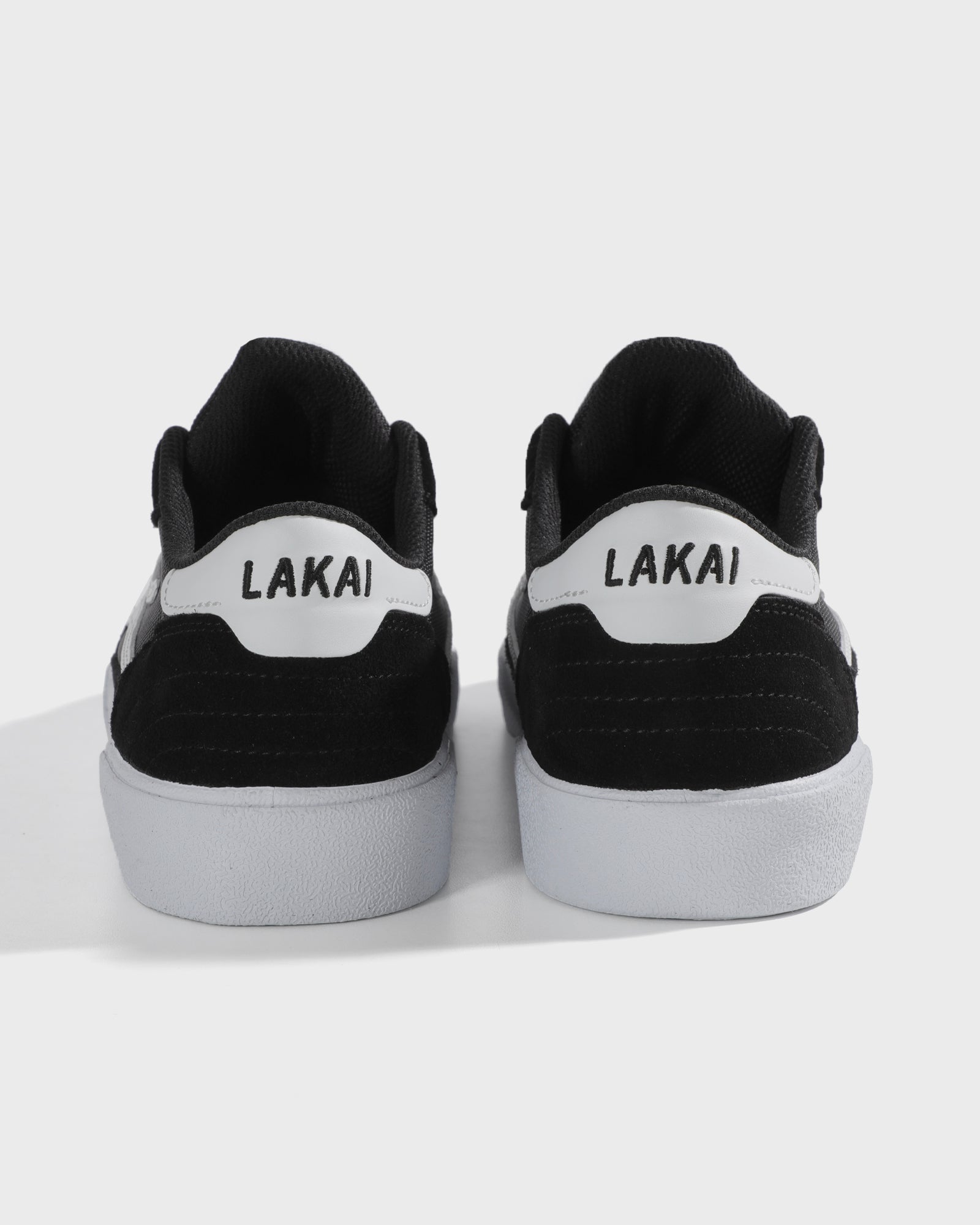 lakai-cambridge-black-white-suede-skateboard-schuh image 6