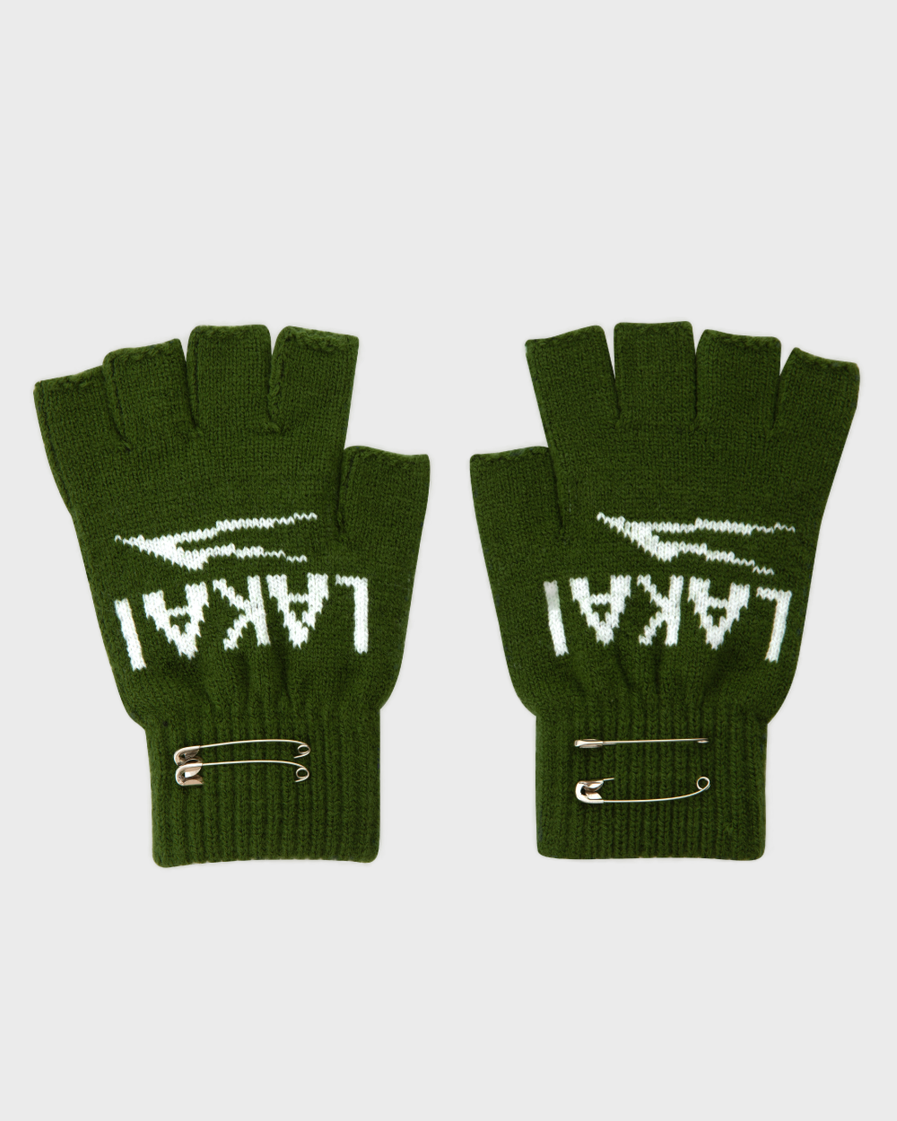 lakai-fingerless-jacquard-gloves-cypress image 1