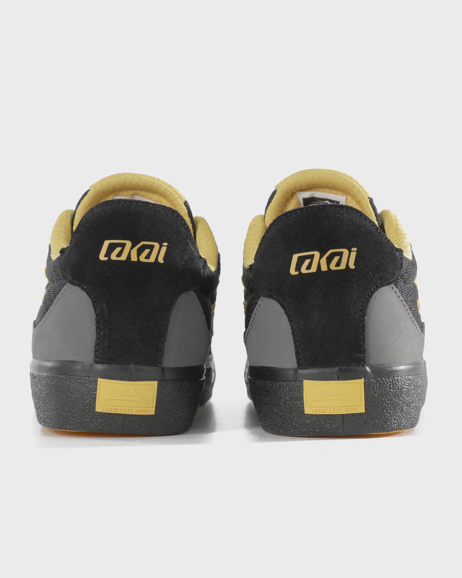 lakai-essex-skateschuh-black-yellow-gray image 6