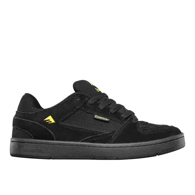emerica-mute-skateschuh-black-yellow-black image 1