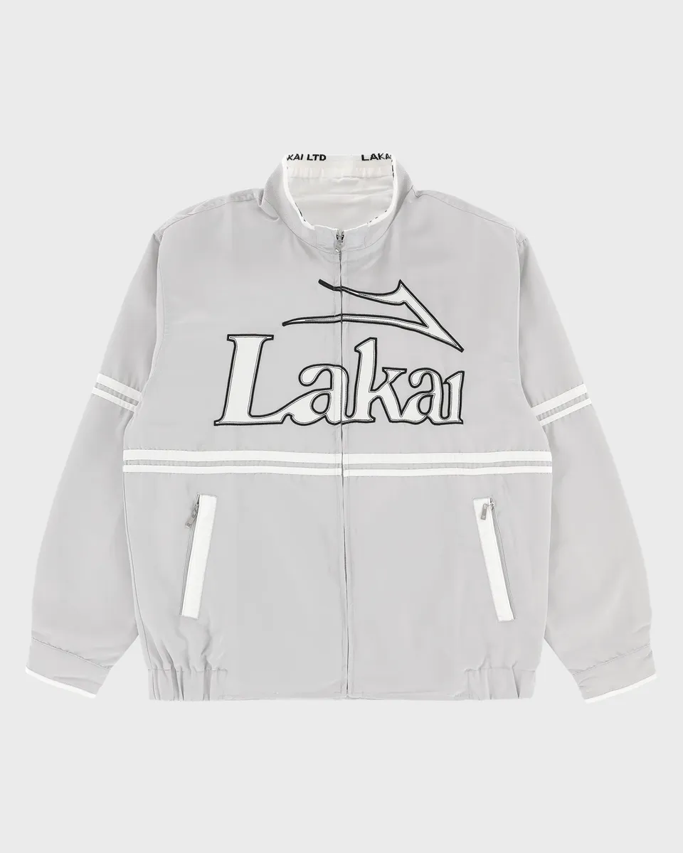 lakai-reversible-track-jacket-grey-wende-trainingsjacke image 1