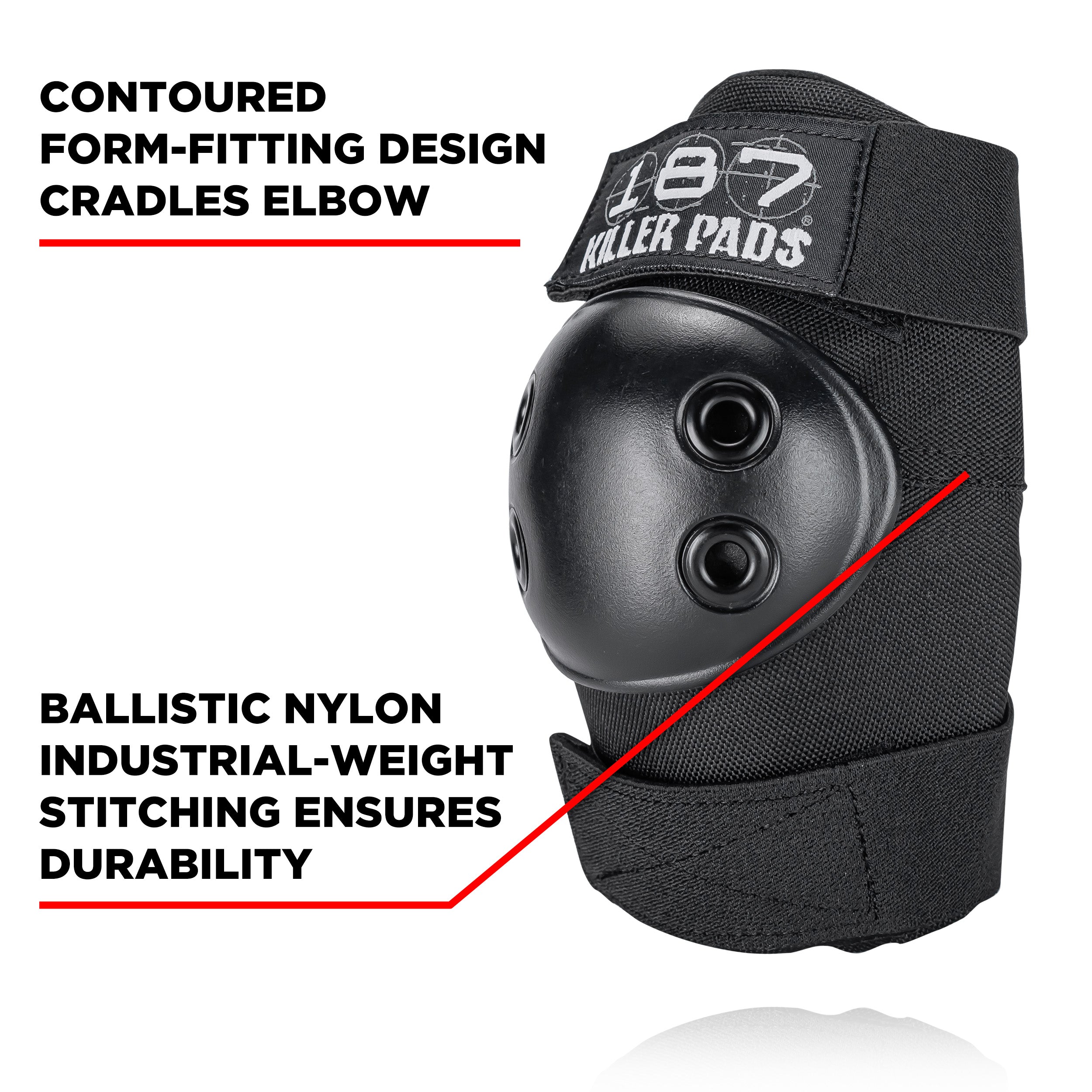 187-killer-pads-elbow-pad-schwarz image 3