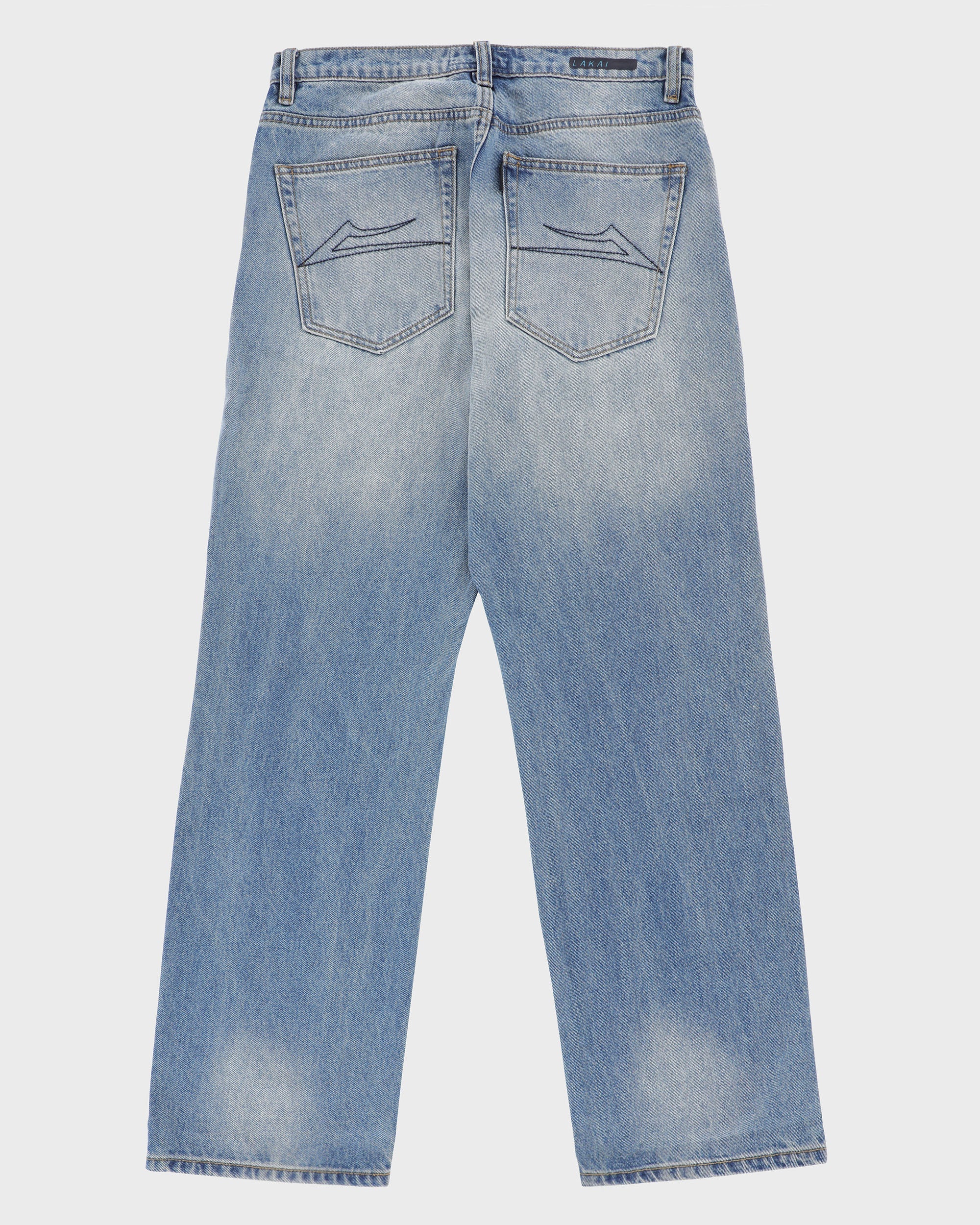 lakai-straight-leg-denims-blue-skate-jeans image 2