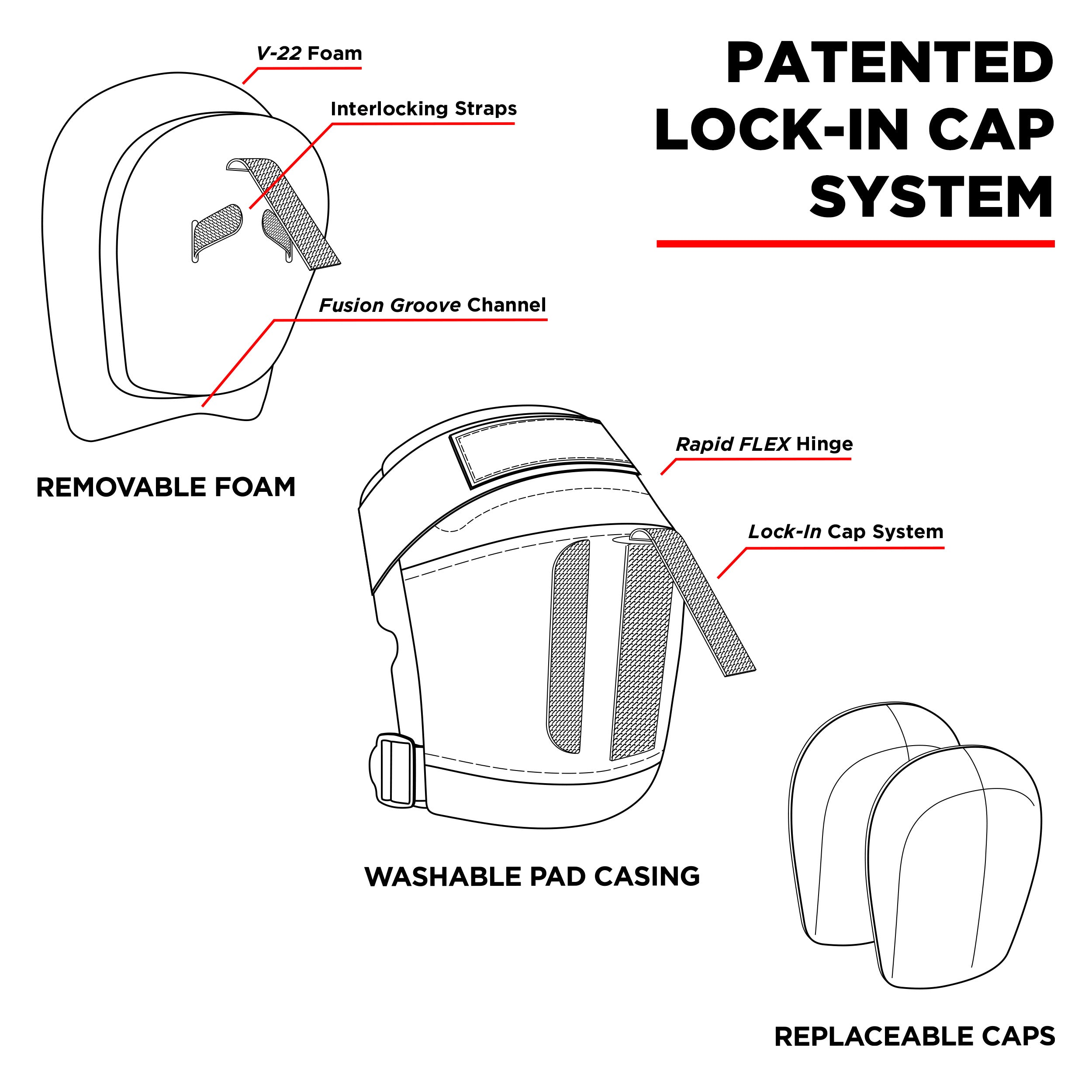 187-killer-pads-pro-derby-knee-pad-knieschoner-schwarz image 4