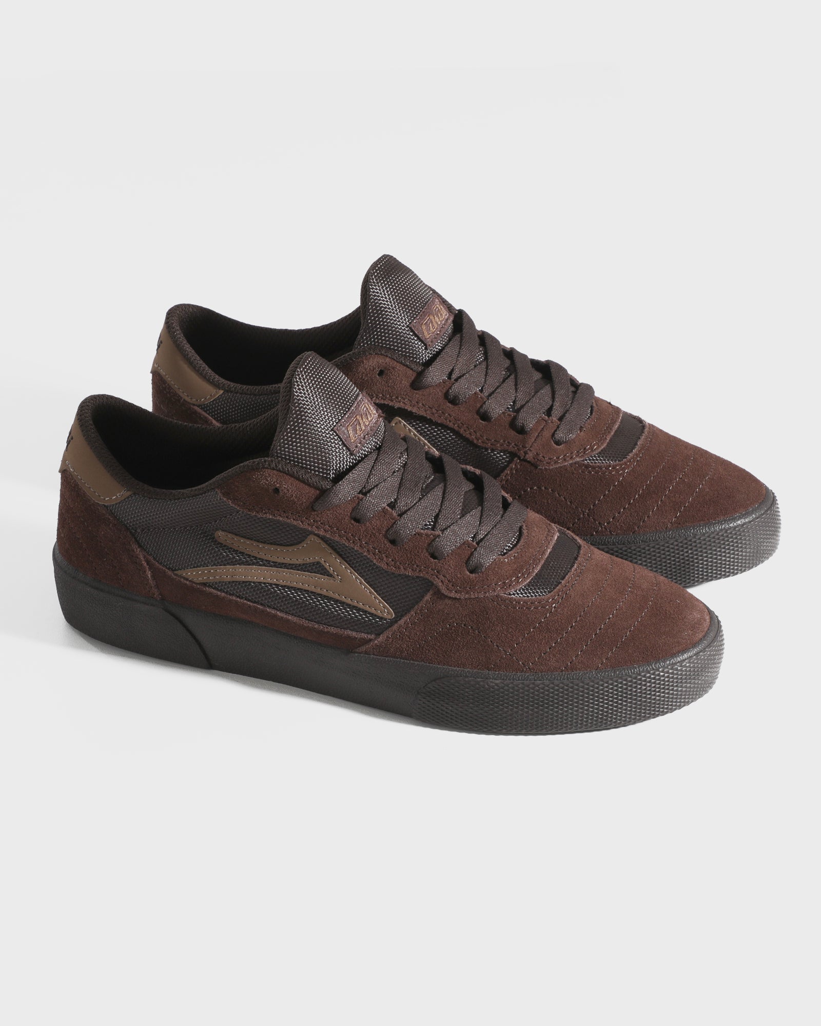 lakai-cambridge-chestnut-suede-monochrome-skate-schuh image 2