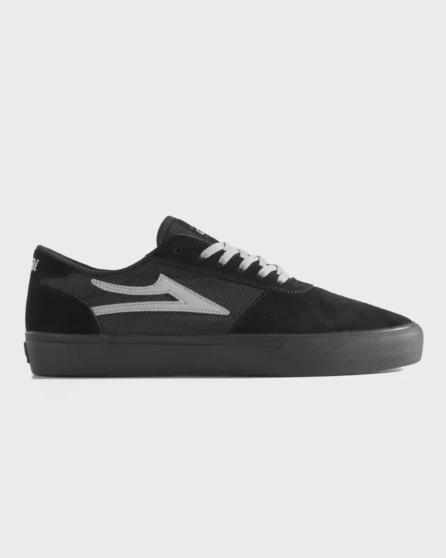 lakai-manchester-skate-schuh-black-black-suede image 1