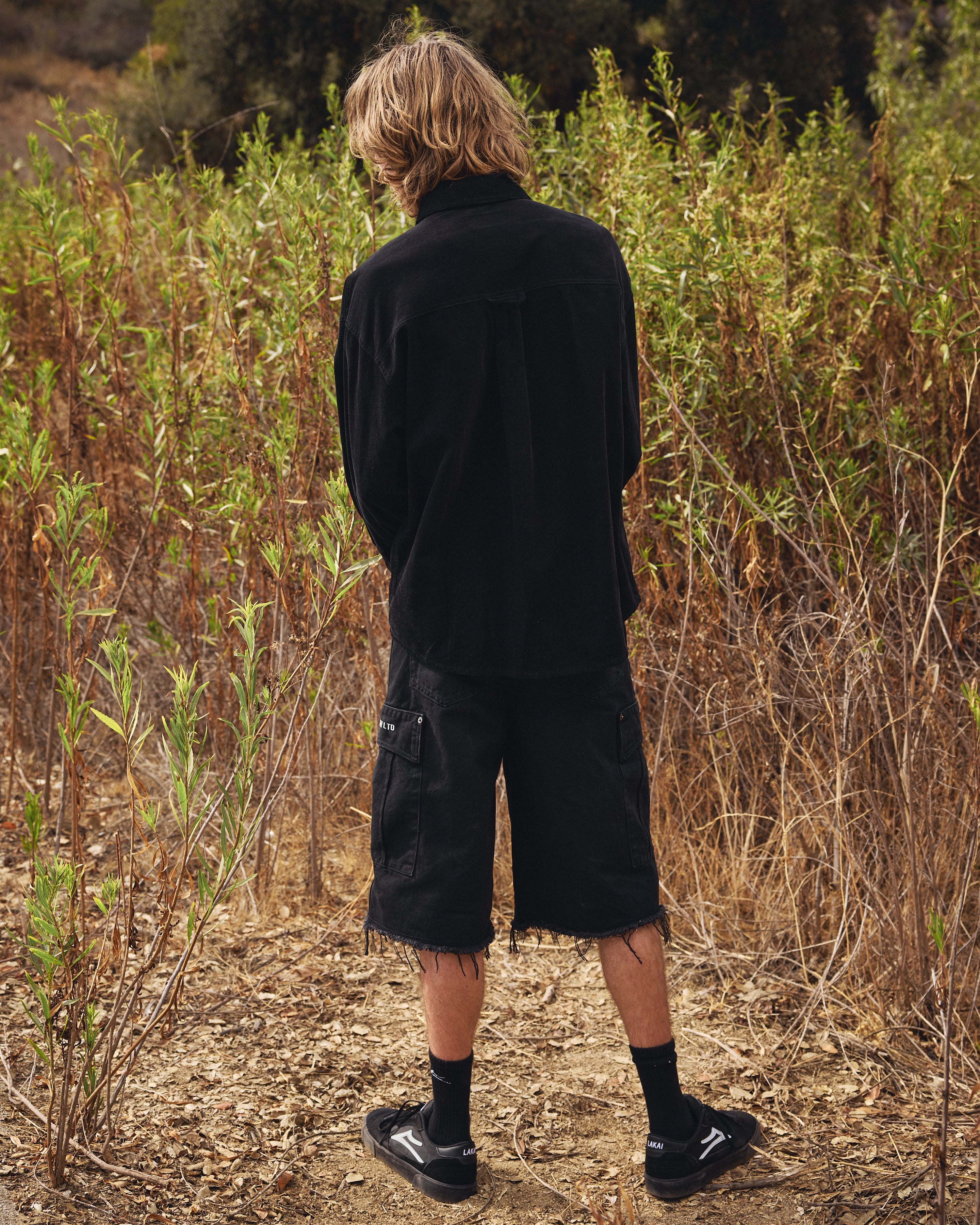 lakai-cargo-jumbo-jort-black image 6